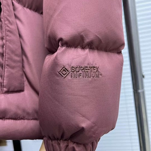 The North Face Mauve Purple Hooded Quilted Puffer Jacket