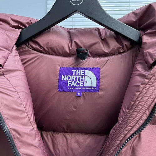 The North Face Mauve Purple Hooded Quilted Puffer Jacket