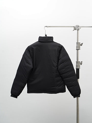 Canada Goose Black Stand Collar Puffer Jacket with Chest Pocket