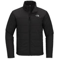 The North Face Black Stand Collar Quilted Puffer Jacket