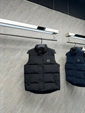 Canada Goose Black Quilted Stand Collar Puffer Vest